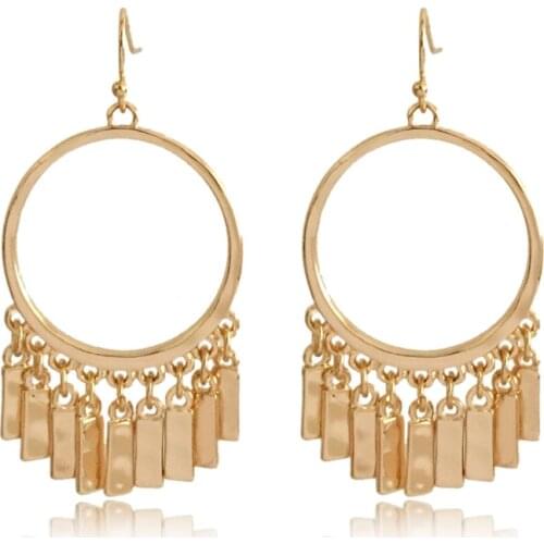 Women's Gold Earrings Ziao China
