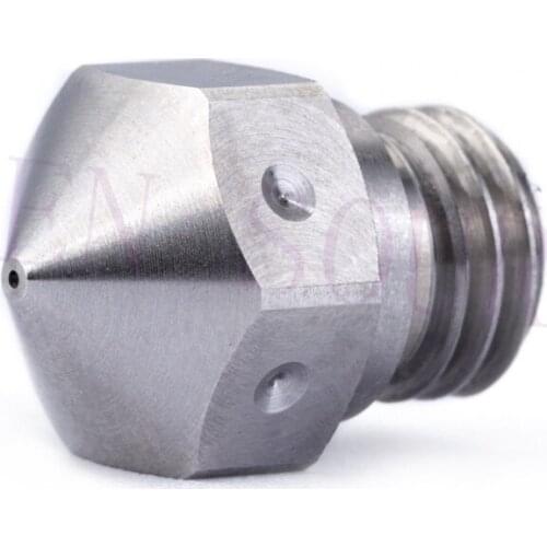 1PCS 3D printer MK M7 thread MK10 Extruder Stainless steel Nozzle for 1.75mm FlashForge Creator Pro