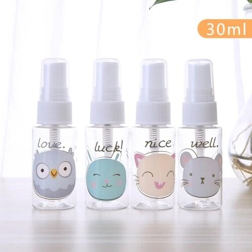 1PC 30-100ML Plastic Refillable Bottle Portable Water Alcohol Travel Empty Bottle PET Shampoo Shower Gel Spray Bottle Sub-bottle