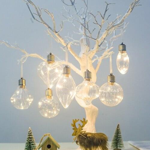 1pc Christmas LED Lights Lamp PET Simulation Bulb Party String Light Xmas Decoration