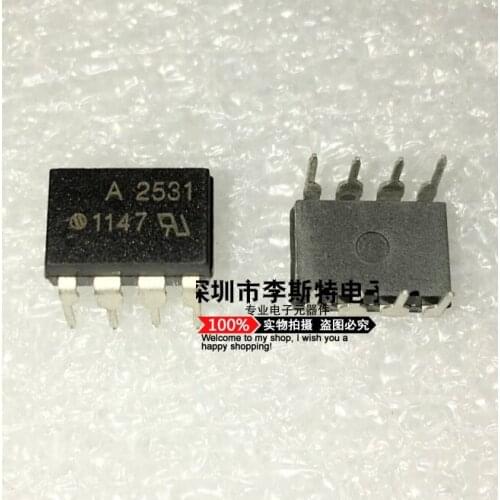 10pcs A2531 HCPL2531 HCPL-2531 DIP-8