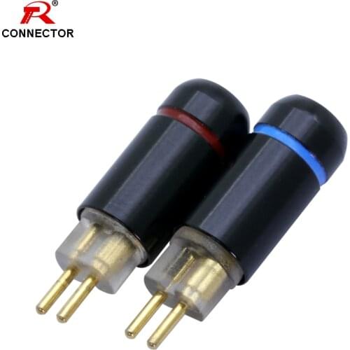 2pcs 2pins MMCX Pin Plugs for UM3X W4R UE18, MMCX Pin Plug Earphone Connector