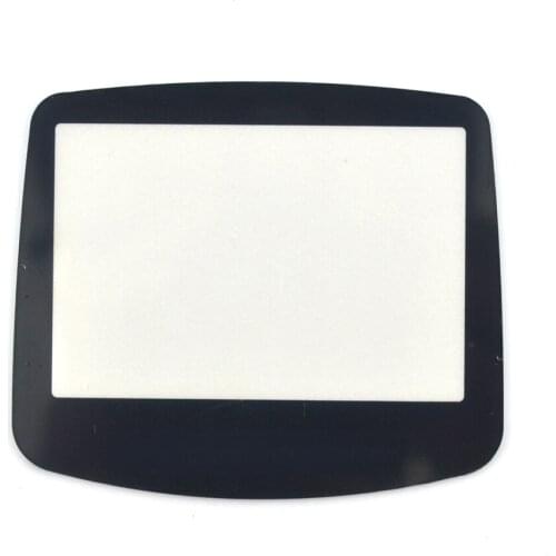 200PCS a lot High quality Plastic Glass Screen Lens for Game boy Advance for G-B-A Protector W/ Adhensive