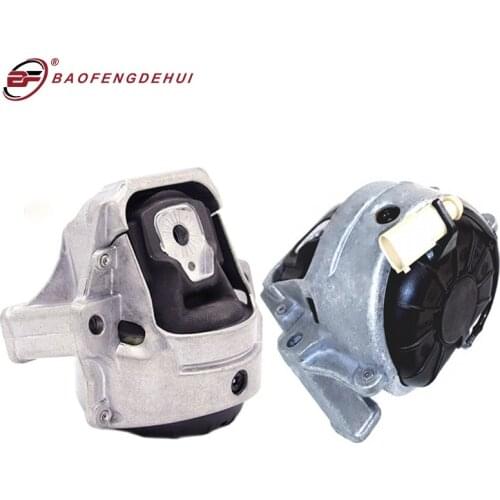 4-cylinder engine mounts for Audi 1.8T/2.0T A4 A4Q A6 A6Q A7 Q5 8R0199381E left with Line 8R0199381AL right no line motor mount