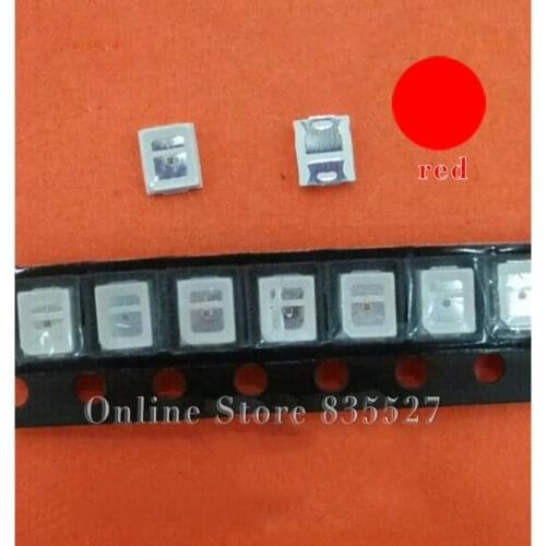 4000pcs/lot LED lamp beads red SMD 2835 0.2W Super highlight light-emitting diode