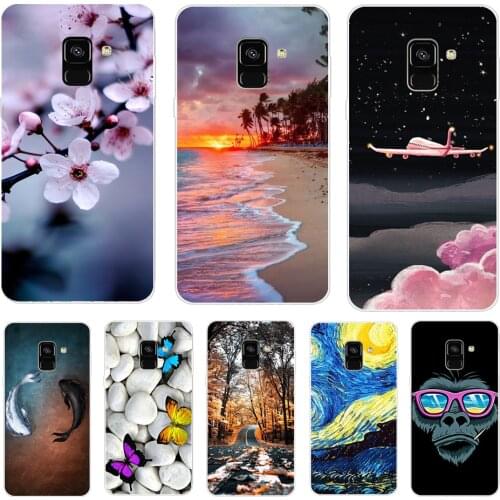 Soft Silicone TPU Case For Samsung Galaxy A3 A5 A6 A7 A8 2016 2017 2018 Back Case For Samsung A750 A520 A510 A530 Phone Cove