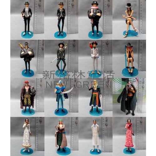 BANDAI One Piece Action Figure Genuine Anime Ornaments Small POP Luffy Nami Robin Usopp Ex Cashapou Rare Limited Model Toy