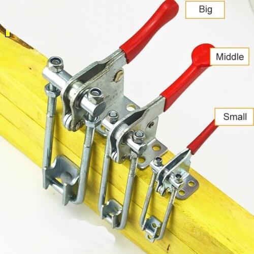 Latch-type locking clip ,Fast presser Horizontal fixture,sturdy,durable,Woodworking press clamps,40324/334/344