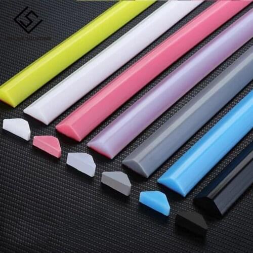 Hot Silicone bathroom water stopper Blocker shower dam Dry And Wet Separation Flood Barrier door bottom sealing strip hardware