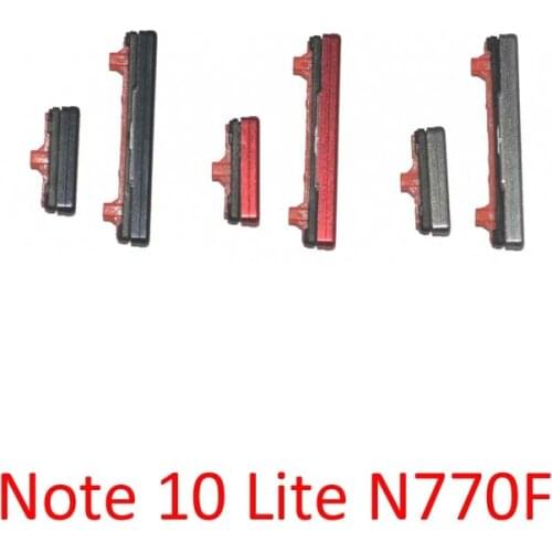 Power Volume Button For Samsung Note 10 Lite N770F N770 Original Phone Housing Frame On Off Side Key Replacement Repair Parts
