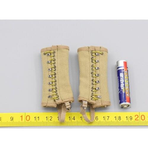 1/6 WWII U.S Army First Class Soldier Legging Wrappings Models for 12''Figures Bodies Accessories
