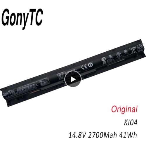 Original KI04 Laptop Battery 800049-001 For HP Pavilion 15-ab292nr 14-ab000 17-g000~17-g099 HSTNN-DB6T/LB6R HSTNN-LB6S/LB6T