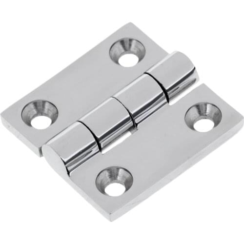 Heavy Duty Boar Hinge Flush Mount Deck Hardware for Boars Yacht Kayak - 1.5 x 1.5 inch - Durable 316 Stainless Steel