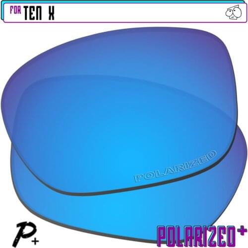EZReplace Polarized Replacement Lenses for - Oakley Ten X Sunglasses - Blue P Plus