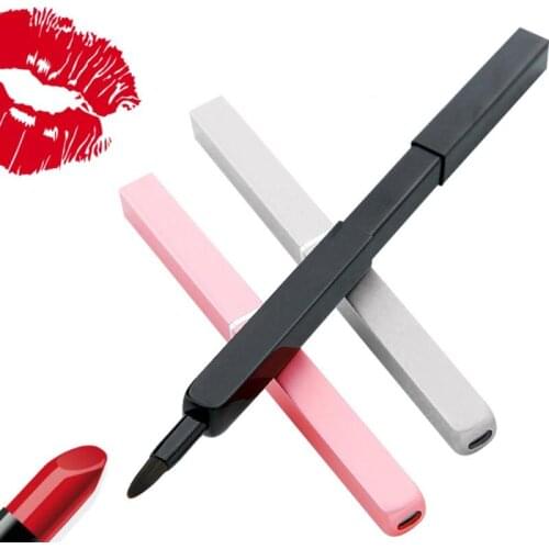 Professional Lip Brush Portable Makeup For Lips Beauty Tools New Retractable Lipstick Brush Beauty Women Make Up
