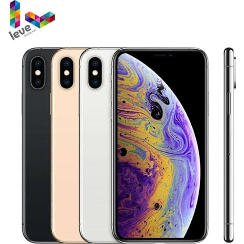 Apple iPhone XS A12 Bionic Unlocked Mobile Phone 5.8inch 4GB RAM 64GB/256GB ROM Hexa Core 12MP NFC 4G LTE Original iOS Cellphone