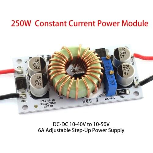 DC-DC 250W Adjustable CC/CV Constant Current Step Up Boost Converter
