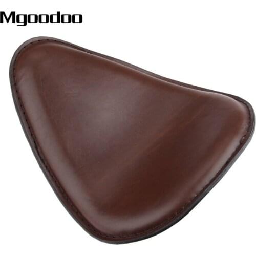 Motorcycle Driver Rider Solo Seat with Mounting Bracket Fit For Honda Yamaha Kawasaki Suzuki Sportster Bobber Chopper