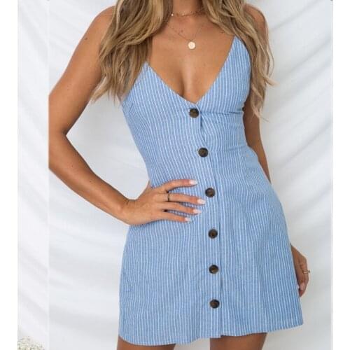 Синие летние платья UPTOAILEI China At AliExpress