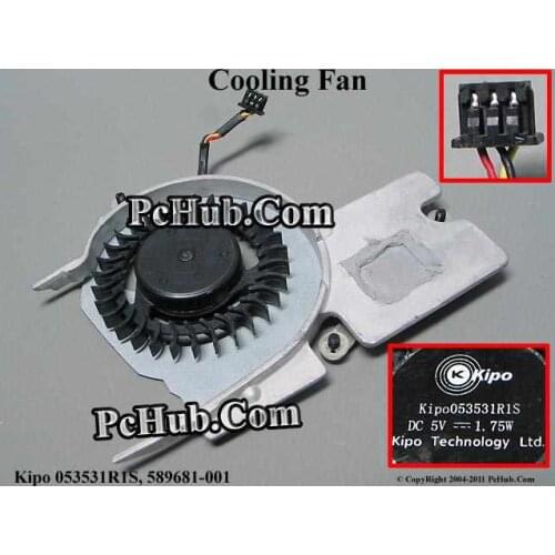 Kipo 053531r1s 5v 1.75a notebook fan