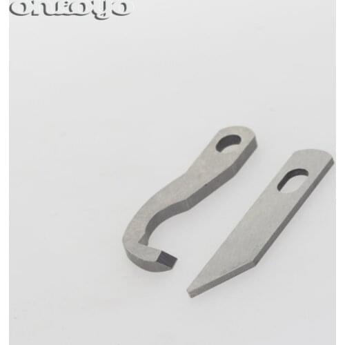 Industrial Sewing Machine Parts Upper & Lower Serger Knife For Brother 929D 1034D 3034D Viking #XB0563-001 X77683-001