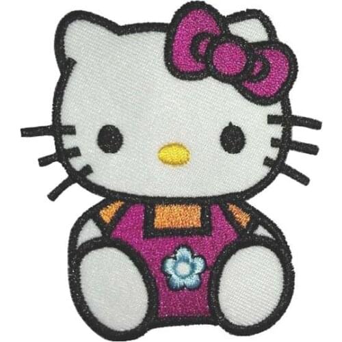 Embroidery Sewing Patches Lovely Patch Twill with Flat Border and Iron on Back Accept Small Order MOQ50pcs free shipping