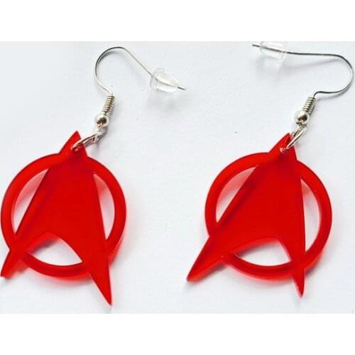 Universe Rockets Acrylic Earrings for Women Red Chic Geometric Vintage Fashion Jewelry Statement Earrings Party Gifts Oorbellen