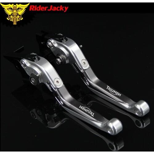 RiderJacky 1 Pair Folding Extendable Brake Clutch Levers For TRIUMPH TIGER 1200 EXPLORER/XEXC/XR 2012-2018 2014 2015 2016 2017