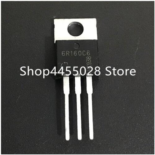 10Pcs IPP60R160C6 60R160C6 6R160C6 TO-220 23.8A 600V