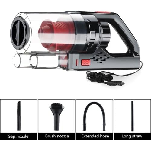 150W Aspirateur Voiture 6000PA 12V Car Vacuum Cleaner High Power Wet/Dry Handheld Portable Interior Styling Accesorios Auto