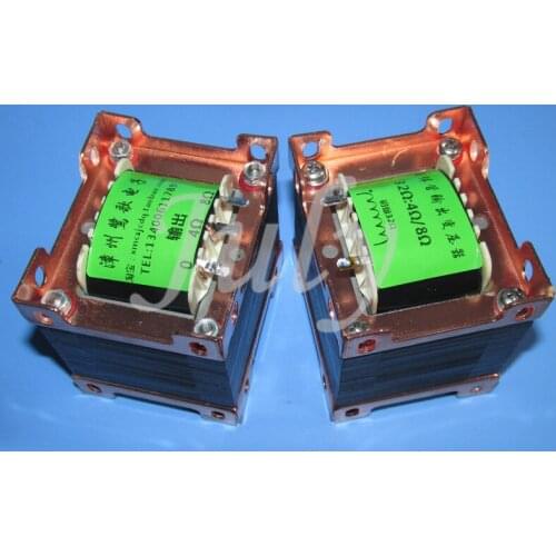 32Ω: 4Ω 8Ω 25W transistor output transformer, 46Hz-65kHz-3DB, EI66x40mm iron core, quite bold, transistor power amplifier, PT-53