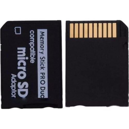 MicroSD TF MicroSDHC To Memory Stick PRO Duo Adapter ProDuo Adapter Memory Card Reader Converter 200pcs/lot