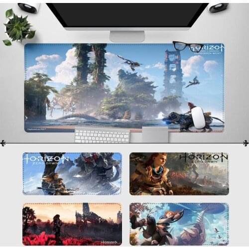 Brand Horizon zero dawn Gaming Mouse Pad Gamer Keyboard Maus Pad Desk Mouse Mat Game Accessories For Overwatch