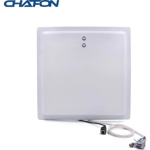 Chafon integrated uhf long range reader IP65 tcp ip wg26 rs232 rs485 interface with led indicator used for parking management