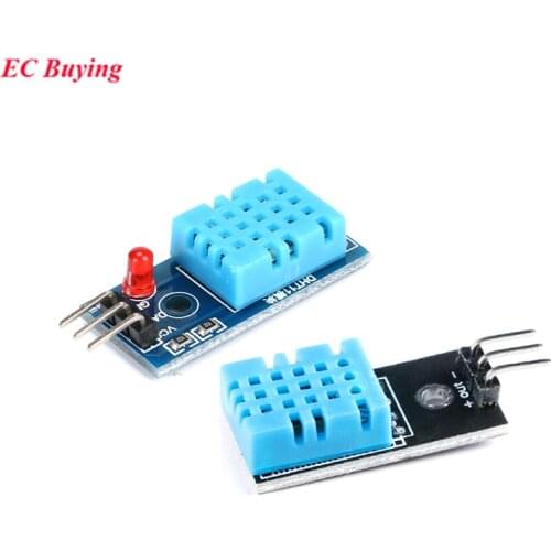 Digital Temperature And Humidity Sensor DHT11 LED Modules Board Electronic Building Blocks With Dupont Line For Arduino DIY