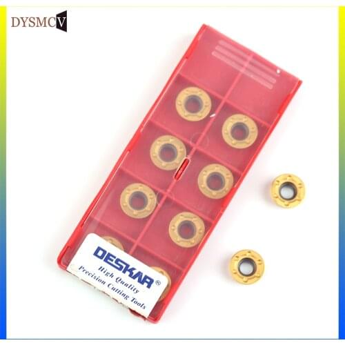 DESKAR 100% original RDMT1204MO-MQ LF6028 stainless steel milling insert circular carbide insert plane milling lath