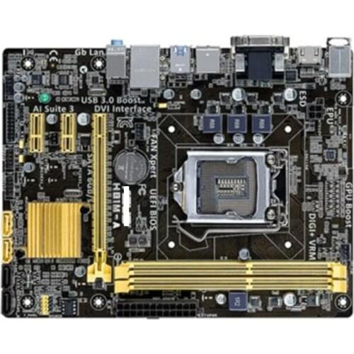 ASUS H81M-A Desktop motherboard motherboard DDR3 LGA 1150 USB2.0 USB3.0 for I3 I5 I7 CPU 16GB H81 used sales