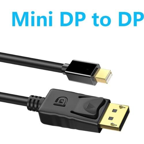 Bi-Direction cable Mini DP to HDMI Cable Male to Male HDMI to Mini DisplayPort Cable 1080p for for TV Air 13 pc laptop