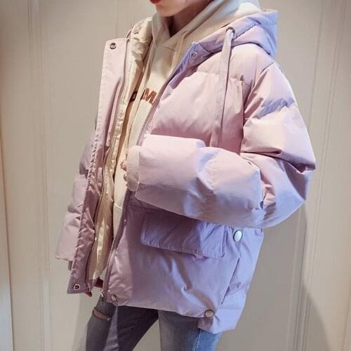 Cotton Padded Jacket Womens Short Cotton Padded Jacket 2020 New Fashion Winter Korean Loose Cotton Padded Jacket Student Coat