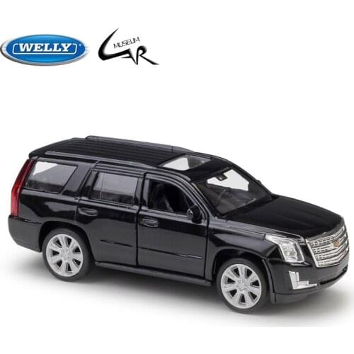 WELLY 1:36 Model Car Simulation Alloy Metal Toy Car Childrens Toy Gift Collection Model Toy Gifts 2017Cadillac Escalade
