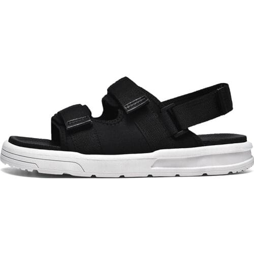 Men Leisure Sandals Platforms Unisex Summer Beach Shoes Velcro All-Match Cozy Non-Slip Sandals Fashion 2021 New Brand 36-45 Euro