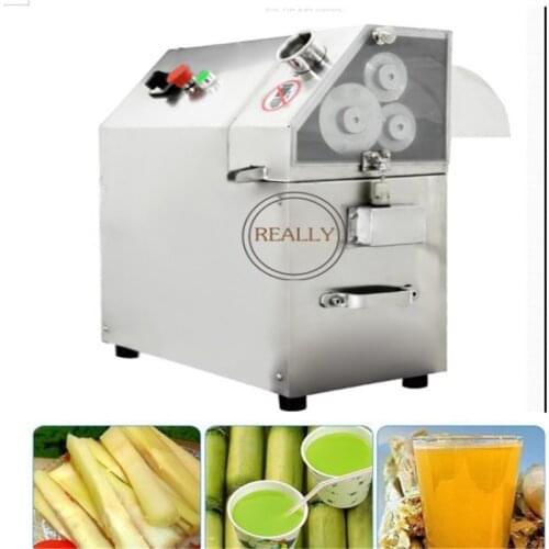 Electric 3 Rollers Sugar Cane Screw Press Juicer Extractor Stainless Steel Commerical Fruit Juice Making Machine