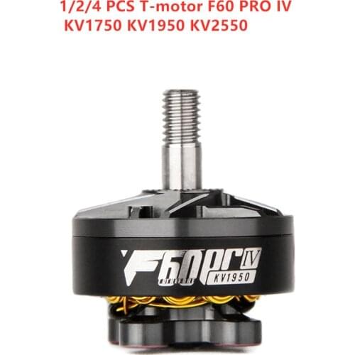 T-motor T MOTOR F60 PRO IV F60PRO IV Brushless Electrical Motor KV1750 KV1950 KV2550 For FPV Racing Drone FPV Freestyle Frame