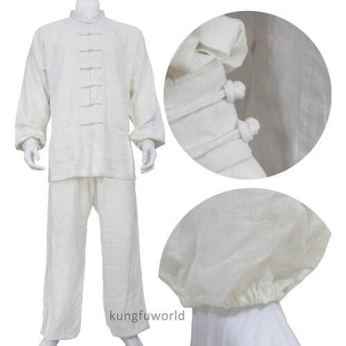 Thick Cotton Tai Chi Uniforms Martial arts Kung fu Wing Chun Taiji Suit Custom Make 10 Colors
