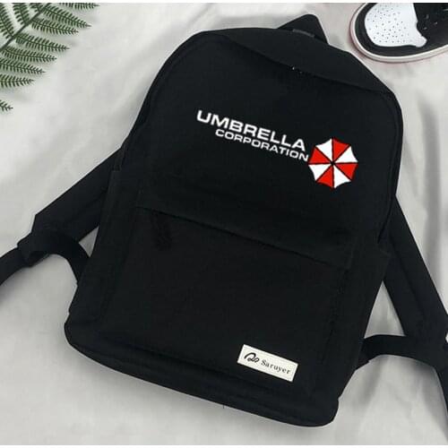 Umbrella Corporation mochilas bagpack laptop kawaii designer plecaki sac a dos backpack