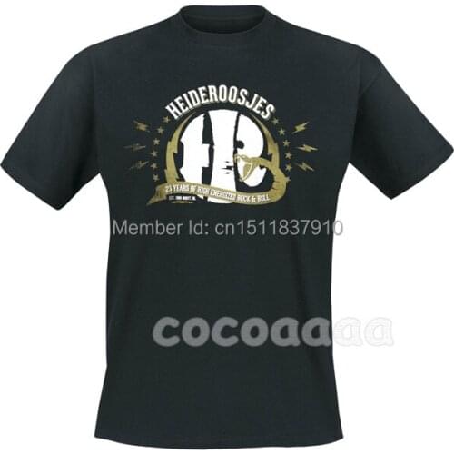 Heideroosjes funny t shirts mma Metal Rock Brand fitness