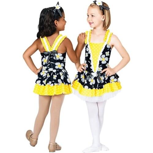 Lady Ballet Dance Dress Girls Modern Dance Wear Children Dance Costumes Stage Performance Uniforms D-0498