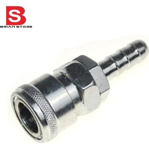 1/4 Barb 1 4 Body Pneumatic Air Quick Coupler Socket Connector