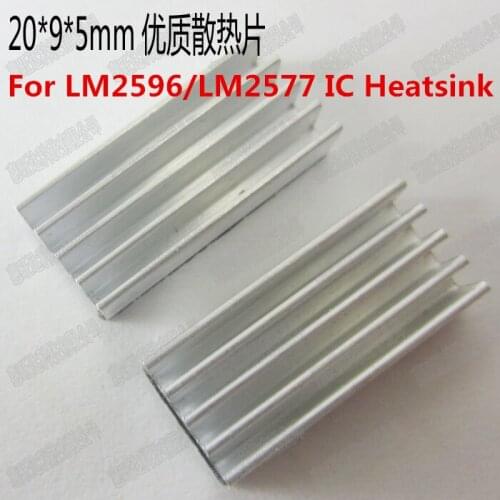 10pcs With cooling stick adhesive Heatsink IC LM2596/LM2577 High quality 20*9*5mm radiator triode heat conduction stick cool