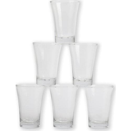 6 pieces Coffee As Glass Cup